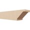 Ekena Millwork 4in. W x 4in. H x 16in. L Burlington Woodgrain TimberThane Rafter Tail, Primed Tan RFTUR04X04X16BURRCPR - alternate 1